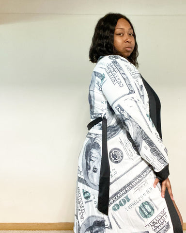 Where Them Dollars At Kimono Robe.