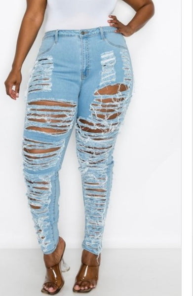 Truly Distressed Jeans