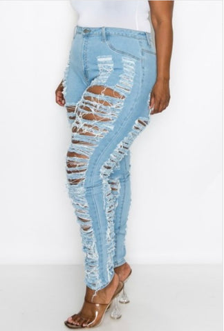 Truly Distressed Jeans