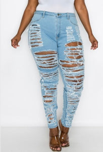 Truly Distressed Jeans