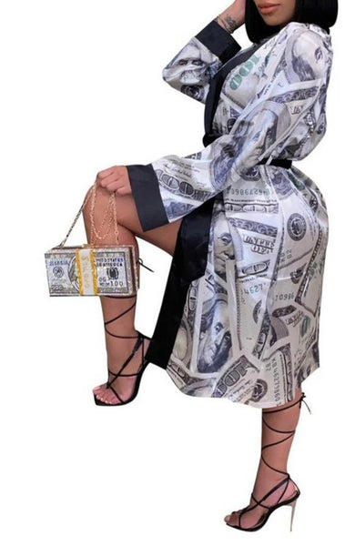 Where Them Dollars At Kimono Robe.