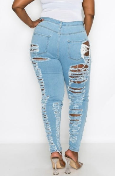 Truly Distressed Jeans